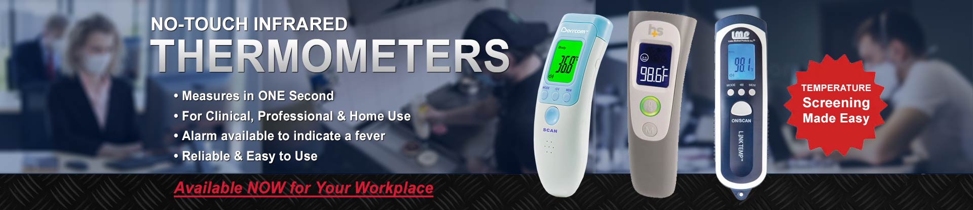 No-Touch Infrared Thermometer